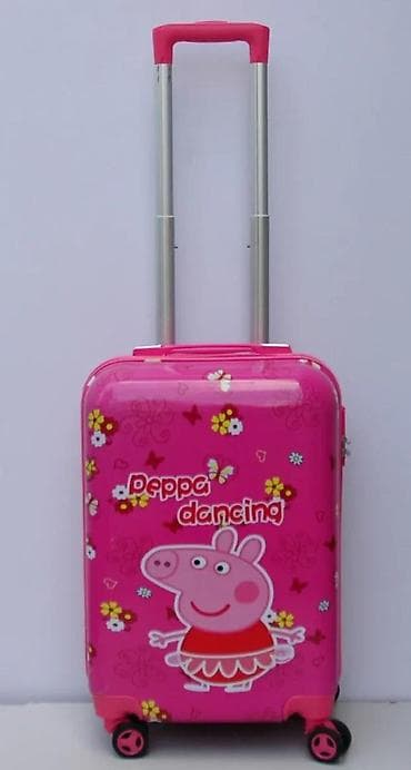 waikiki decije jakne decaci: Dečji kofer na točkiće – motiv „Peppa dancing“, ružičasti - Tvrda at lalafo.rs — 2 waikiki decije jakne decaci: Dečji kofer na točkiće – motiv „Peppa dancing“, ružičasti - Tvrda — 2