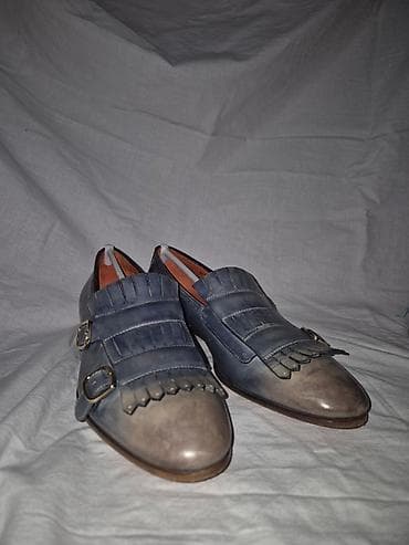 Santoni ženske mokasine sa dvostrukom kopčom (monk strap) i resicama na lalafo.rs — 5 Santoni ženske mokasine sa dvostrukom kopčom (monk strap) i resicama — 5