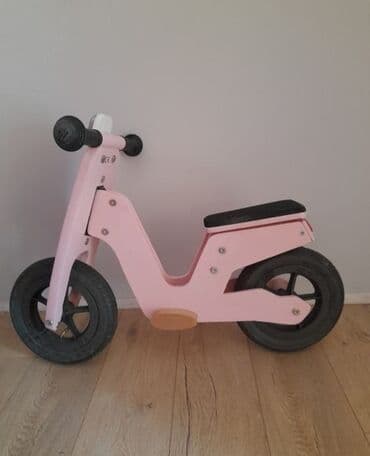 Dečiji bicikli: Drvena balans-bicikla/skuter za decu - Materijal: drvo sa metalnim na lalafo.rs Dečiji bicikli: Drvena balans-bicikla/skuter za decu - Materijal: drvo sa metalnim