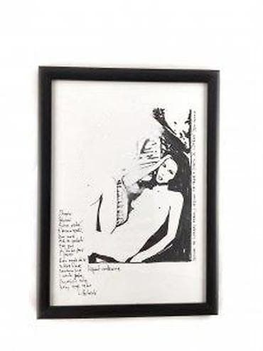 PORTRET DEVOJKE, SA STIHOVIMA, POTPISAN, 23.5X32 | Portret devojke na lalafo.rs PORTRET DEVOJKE, SA STIHOVIMA, POTPISAN, 23.5X32 | Portret devojke