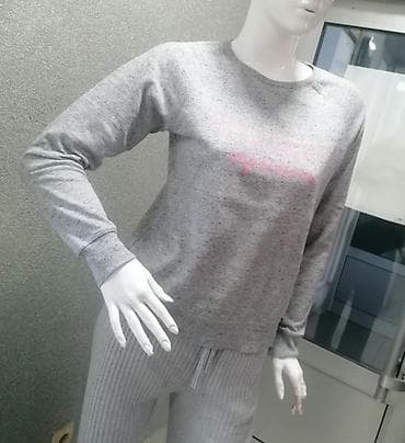 za svaki dan: Ženska dukserica sa tekstom - Boja: svetlosiva sa sitnim tamnim at lalafo.rs — 2 za svaki dan: Ženska dukserica sa tekstom - Boja: svetlosiva sa sitnim tamnim — 2