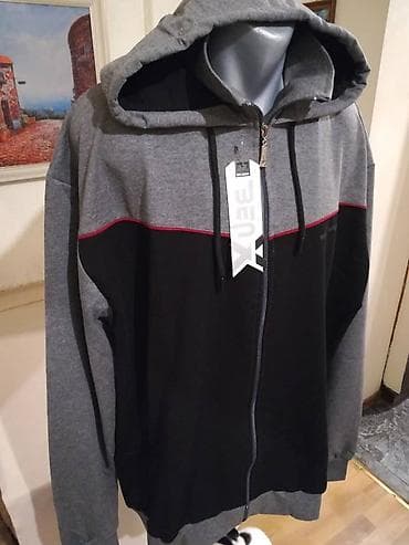 Novi muski duks sa kragnom i kapuljacom u velikom broju Benx 5XL na lalafo.rs — 3 Novi muski duks sa kragnom i kapuljacom u velikom broju Benx 5XL — 3