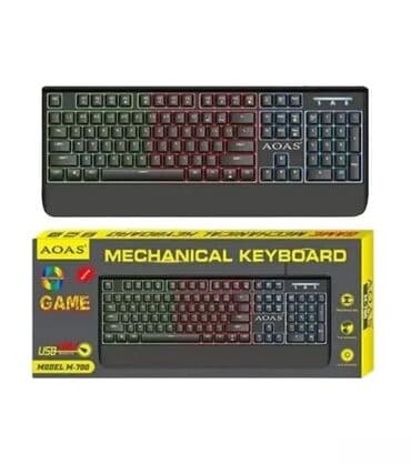 Tastature: Mehanička RGB Tastatura AOAS M700 AOAS M-700 je mehanička tastatura na lalafo.rs Tastature: Mehanička RGB Tastatura AOAS M700 AOAS M-700 je mehanička tastatura