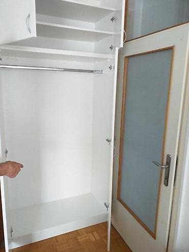 Furniture: Ormar 22 Ormar se izrađuje od univera debljine 18 mm u belom dekoru at lalafo.rs — 1 Furniture: Ormar 22 Ormar se izrađuje od univera debljine 18 mm u belom dekoru — 1