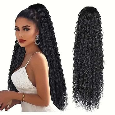 Ekstenzija za kosu – duga, talasasta/uvijena rep-klip - Tip: Clip-in na lalafo.rs — 4 Ekstenzija za kosu – duga, talasasta/uvijena rep-klip - Tip: Clip-in — 4