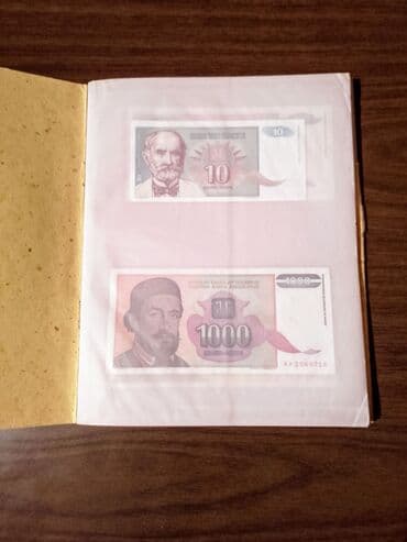 Album sa 21 novčanicom UNC kvaliteta. Cena je za na lalafo.rs Album sa 21 novčanicom UNC kvaliteta. Cena je za