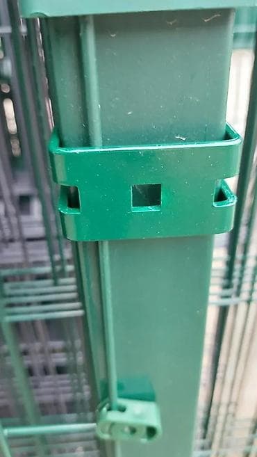 Spojnica metalna za stub 60x60 – Cink + PVC Za 2D i 3D panel 📍 Fence na lalafo.rs — 4 Spojnica metalna za stub 60x60 – Cink + PVC Za 2D i 3D panel 📍 Fence — 4