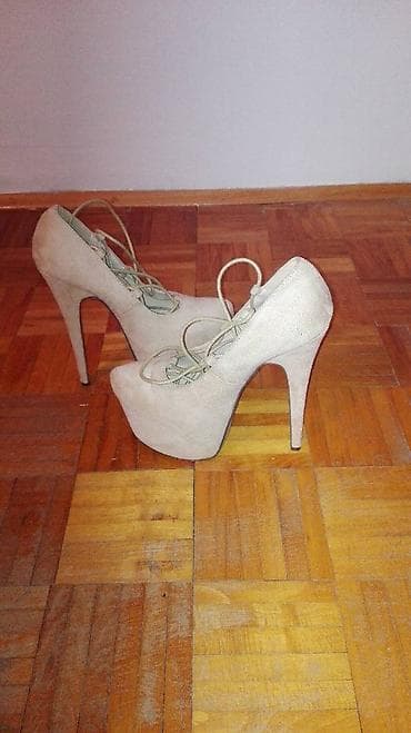 Ženske štikle sa platformom i vezivanjem - Model: salonke sa visokom na lalafo.rs — 2 Ženske štikle sa platformom i vezivanjem - Model: salonke sa visokom — 2