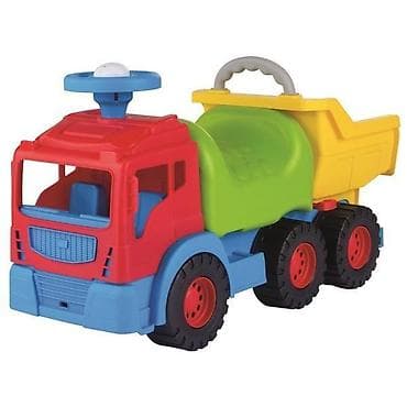 Veliki plastični kamion – kiperi za decu - Šareni kamion sa 6 točkova na lalafo.rs Veliki plastični kamion – kiperi za decu - Šareni kamion sa 6 točkova