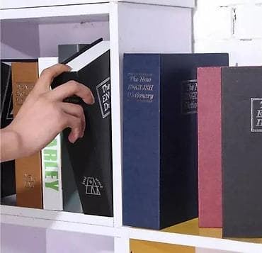 Sef u obliku knjige Sef u obliku knjige – praktično i diskretno na lalafo.rs — 2 Sef u obliku knjige Sef u obliku knjige – praktično i diskretno — 2