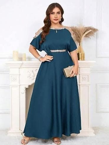 🌟Elegantna maxi večernja haljina sa svetlucavim detaljima🌟 ✅Cena3900 na lalafo.rs — 8 🌟Elegantna maxi večernja haljina sa svetlucavim detaljima🌟 ✅Cena3900 — 8