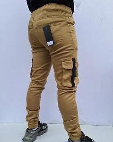 pantalone gina benotti: Muške cargo pantalone – bež/karamel boja - Kroj: slim/skinny nogavice na lalafo.rs — 8 pantalone gina benotti: Muške cargo pantalone – bež/karamel boja - Kroj: slim/skinny nogavice — 8