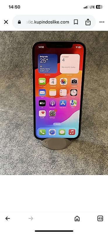 Polovan iphone 12 pro Ocuvan u dobrom stanju Baterija healthy: 79% na lalafo.rs — 4 Polovan iphone 12 pro Ocuvan u dobrom stanju Baterija healthy: 79% — 4