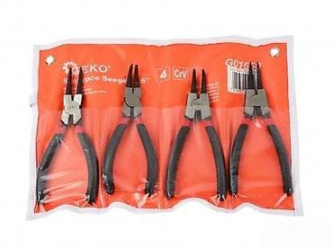 GEKO set klješta za osigurače (Seeger/Circlip), 4 dela - Namena na lalafo.rs GEKO set klješta za osigurače (Seeger/Circlip), 4 dela - Namena