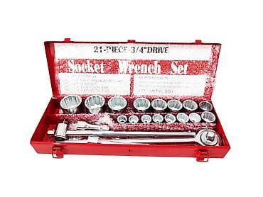 Set nasadnih ključeva – 21 del, pogon 3/4" Komplet robustnih alata za na lalafo.rs Set nasadnih ključeva – 21 del, pogon 3/4" Komplet robustnih alata za