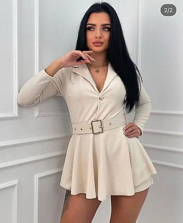 💫Ženska mini haljina u stilu blejzera sa kaišem
2700 din na lalafo.rs — 7 💫Ženska mini haljina u stilu blejzera sa kaišem
2700 din — 7