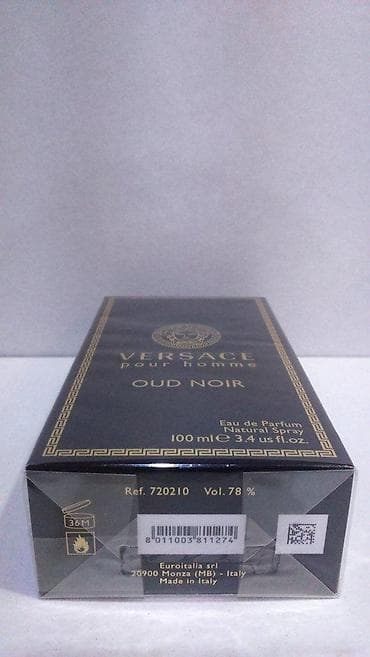 Personal Items: VERSACE POUR HOMME OUD NOIR EDP100ML | Versace Pour Homme Oud Noir at lalafo.rs — 2 Personal Items: VERSACE POUR HOMME OUD NOIR EDP100ML | Versace Pour Homme Oud Noir — 2