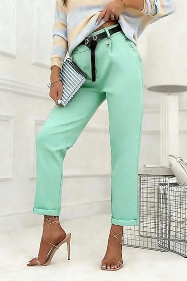 Ženske pantalone sa pojasom – elegantan kroj i bogata paleta boja. - na lalafo.rs — 1 Ženske pantalone sa pojasom – elegantan kroj i bogata paleta boja. - — 1