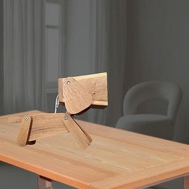Furniture: Lampa od hrasta, model psa Dobrodošli u svet naših jedinstvenih at lalafo.rs — 2 Furniture: Lampa od hrasta, model psa Dobrodošli u svet naših jedinstvenih — 2