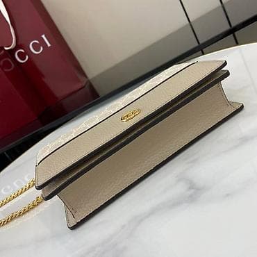 Torba preko ramena sa lancem – bež/ekri kombinacija - Materijal na lalafo.rs — 7 Torba preko ramena sa lancem – bež/ekri kombinacija - Materijal — 7