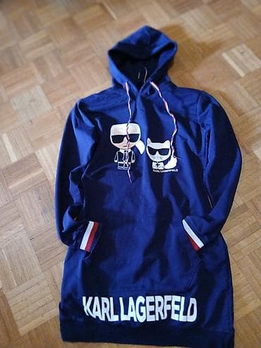 Dukserica haljina marke Karl. Lagerfeld, tamnoplave boje, sa na lalafo.rs — 4 Dukserica haljina marke Karl. Lagerfeld, tamnoplave boje, sa — 4