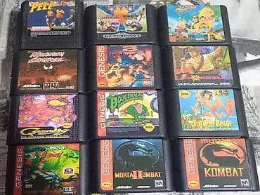 Igrice za Sega Mega Drive 16 bita. U ispravnom stanju. Cena fiksna na lalafo.rs Igrice za Sega Mega Drive 16 bita. U ispravnom stanju. Cena fiksna