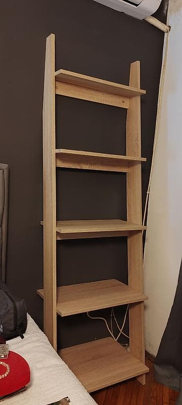 Escale polica u obliku merdevina – otvoreni regal sa 5 nivoa. - na lalafo.rs — 2 Escale polica u obliku merdevina – otvoreni regal sa 5 nivoa. - — 2