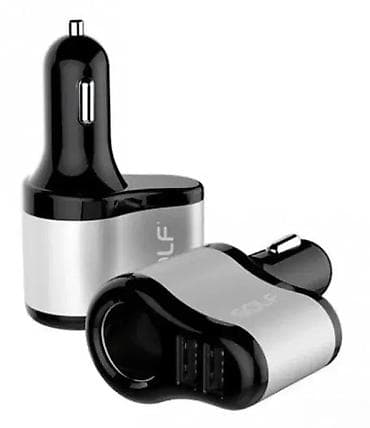 Auto punjač/razdelnik za upaljač sa 2x USB porta - Funkcija 2 u 1 na lalafo.rs Auto punjač/razdelnik za upaljač sa 2x USB porta - Funkcija 2 u 1