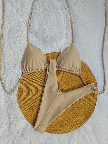 Beli bikini set – trokutasti gornji deo i visokokrojen donji deo - na lalafo.rs — 6 Beli bikini set – trokutasti gornji deo i visokokrojen donji deo - — 6