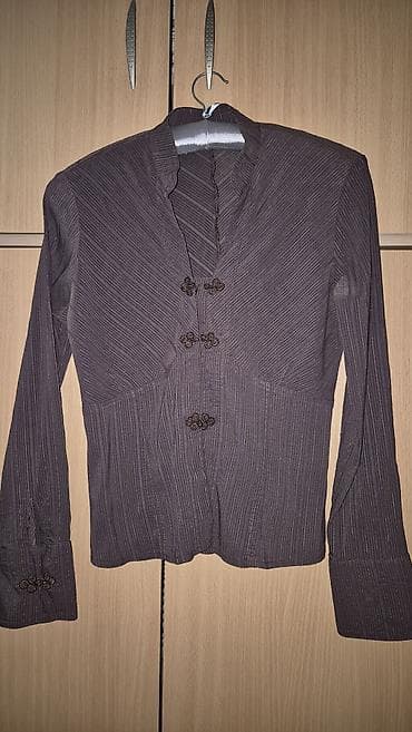 dve suknje po: Ženska elegantna bluza/košulja na kopčanje - Boja: tamno braon sa at lalafo.rs — 1 dve suknje po: Ženska elegantna bluza/košulja na kopčanje - Boja: tamno braon sa — 1
