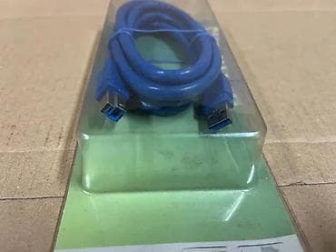 USB 3.0 kabl A–B (SuperSpeed) – dužina 1,5 m, plavi - Konektori: USB na lalafo.rs USB 3.0 kabl A–B (SuperSpeed) – dužina 1,5 m, plavi - Konektori: USB