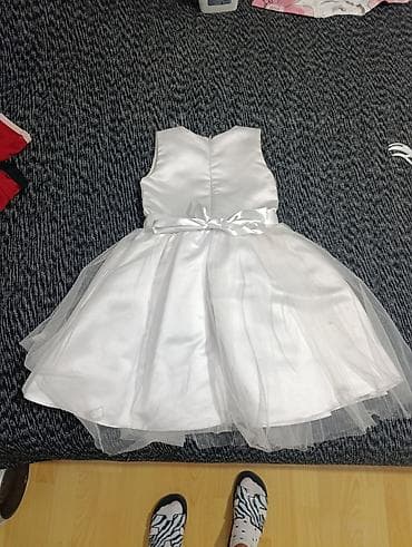 Belo svečano dečije haljinče (brend: Sready) - Model: bez rukava na lalafo.rs — 2 Belo svečano dečije haljinče (brend: Sready) - Model: bez rukava — 2