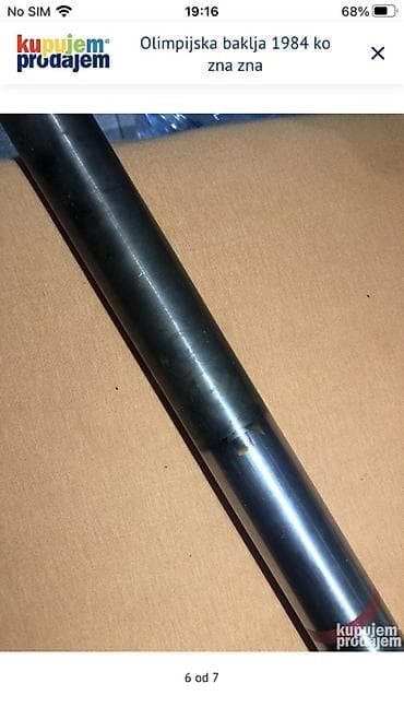 Olimpijska baklja – Zimske olimpijske igre Sarajevo ’84 - Originalni na lalafo.rs — 2 Olimpijska baklja – Zimske olimpijske igre Sarajevo ’84 - Originalni — 2