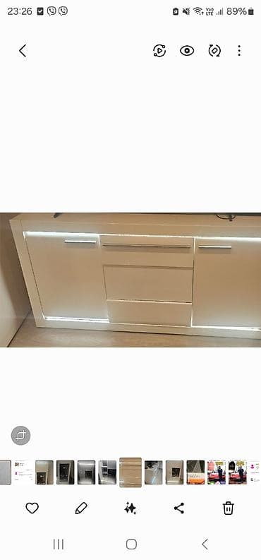 Furniture: TV komoda/sideboard sa LED osvetljenjem - Moderan dizajn u visokom at lalafo.rs — 1 Furniture: TV komoda/sideboard sa LED osvetljenjem - Moderan dizajn u visokom — 1