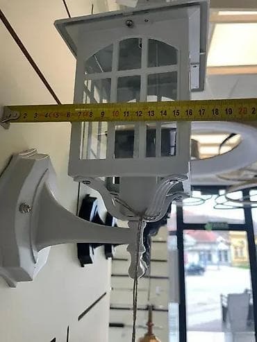 pantalone butiku ali: MEGGA, ANKEA SPOLJNA L. 1R BELA E27, 013367 Materijal: Metal+Staklo na lalafo.rs — 4 pantalone butiku ali: MEGGA, ANKEA SPOLJNA L. 1R BELA E27, 013367 Materijal: Metal+Staklo — 4