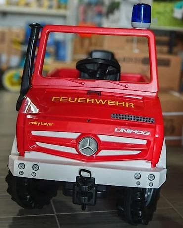 Toy Vehicles & Accessories: Dečje vozilo na pedale – Mercedes-Benz Unimog vatrogasno vozilo (Rolly at lalafo.rs — 8 Toy Vehicles & Accessories: Dečje vozilo na pedale – Mercedes-Benz Unimog vatrogasno vozilo (Rolly — 8