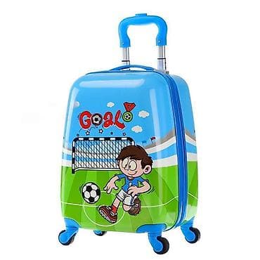 Backpacks, bags and suitcases: Dečji kofer na točkićima – fudbalski motiv - Čvrsta ABS/plastična at lalafo.rs — 1 Backpacks, bags and suitcases: Dečji kofer na točkićima – fudbalski motiv - Čvrsta ABS/plastična — 1