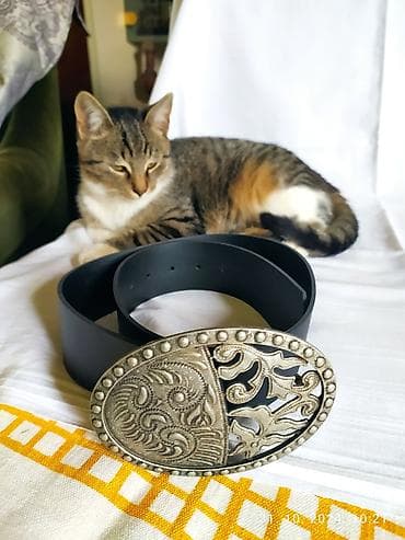 Ekstra kaiš sa ukrasnom šnalom dužina 95cm, prva rupa na 73cm širina na lalafo.rs — 3 Ekstra kaiš sa ukrasnom šnalom dužina 95cm, prva rupa na 73cm širina — 3