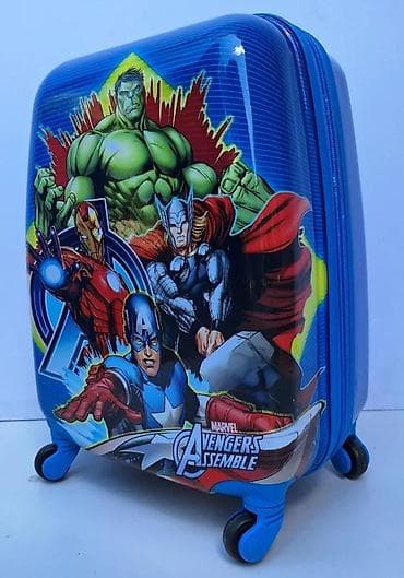 Travel suitcases and bags: Dečji kofer na točkiće – Marvel Avengers - Dizajn: licencirani Marvel at lalafo.rs — 5 Travel suitcases and bags: Dečji kofer na točkiće – Marvel Avengers - Dizajn: licencirani Marvel — 5