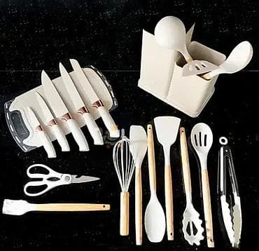 Silikonski kuhinjski set 18u1 Kompletan 18-u-1 kuhinjski set koji na lalafo.rs — 1 Silikonski kuhinjski set 18u1 Kompletan 18-u-1 kuhinjski set koji — 1