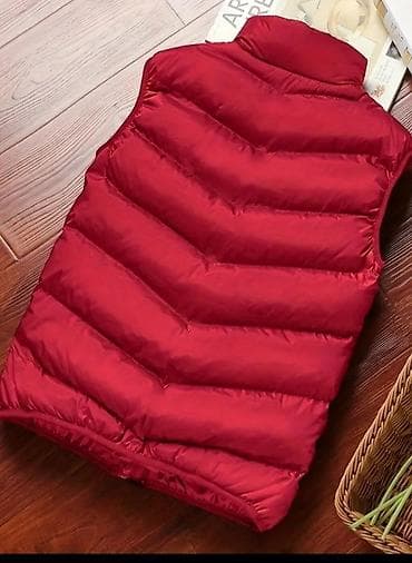 Muški zimski prsluk – boja “Crvena cigla”, veličina XXXL - Kroj na lalafo.rs — 2 Muški zimski prsluk – boja “Crvena cigla”, veličina XXXL - Kroj — 2