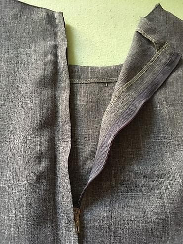 Nova haljina bez rukava sive boje, dužina haljine je 100cm, širina na lalafo.rs — 4 Nova haljina bez rukava sive boje, dužina haljine je 100cm, širina — 4