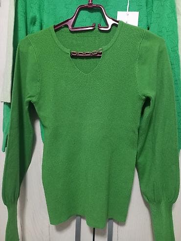 Ženski džemperi i bluze – više modela i boja. Vel L xl. - Tirkiz na lalafo.rs — 4 Ženski džemperi i bluze – više modela i boja. Vel L xl. - Tirkiz — 4