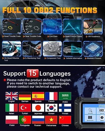Transport: Novo - Xtool D5S OBD2 ABS,SRS,EPB / CAN FD FCA 16 Reset Auto at lalafo.rs — 9 Transport: Novo - Xtool D5S OBD2 ABS,SRS,EPB / CAN FD FCA 16 Reset Auto — 9