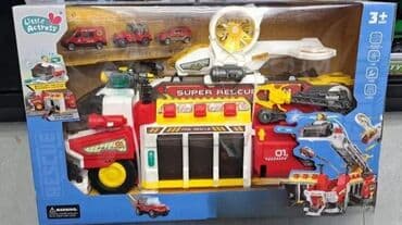 Helikopteri: Veliki spasilački set – Vatrogasac, garaža i helikopter Unesite na lalafo.rs — 3 Helikopteri: Veliki spasilački set – Vatrogasac, garaža i helikopter Unesite — 3