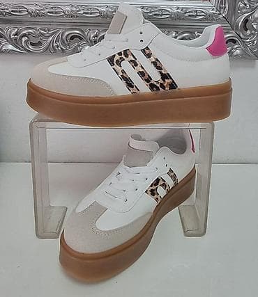 Ženske patike sa platformom i leopard detaljima - Model: niske patike na lalafo.rs Ženske patike sa platformom i leopard detaljima - Model: niske patike