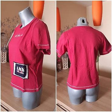 AMK ženska majica kratkih rukava - Boja: crvena - Brend/linija: AMK / na lalafo.rs — 2 AMK ženska majica kratkih rukava - Boja: crvena - Brend/linija: AMK / — 2