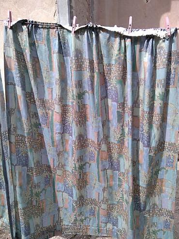 Draperije-2 zavese dim. jedne je 120x130 sa usivenim trakama za na lalafo.rs — 6 Draperije-2 zavese dim. jedne je 120x130 sa usivenim trakama za — 6
