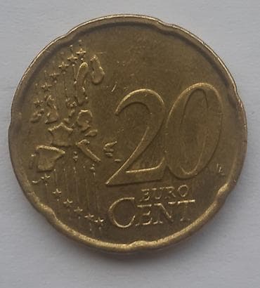 Holandski 20 euro cent – godina 2000, motiv kraljice Beatrix. - na lalafo.rs — 2 Holandski 20 euro cent – godina 2000, motiv kraljice Beatrix. - — 2