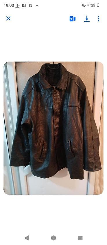 Kožna jakna Prava koža, 2XL, bоја - Crna na lalafo.rs Kožna jakna Prava koža, 2XL, bоја - Crna